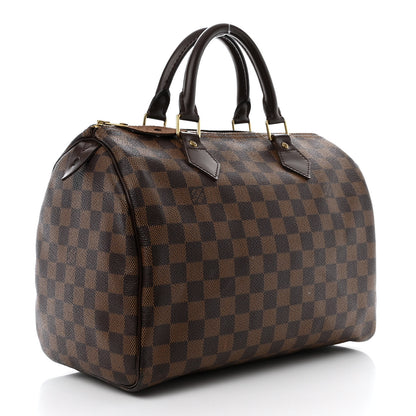 Louis Vuitton Damier Ebene Speedy 30 2 of 10