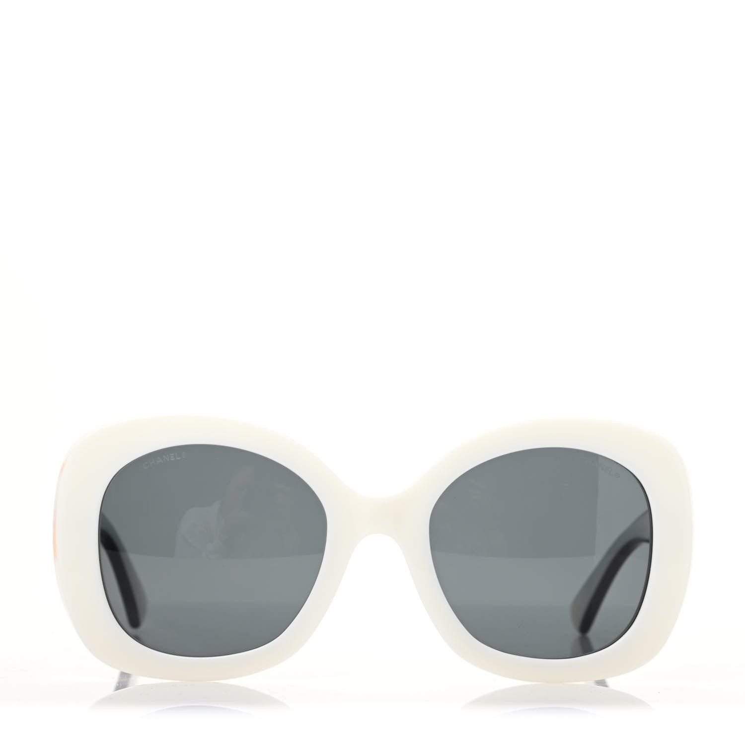 Chanel Acetate Sunglasses 71414 White 2 of 8