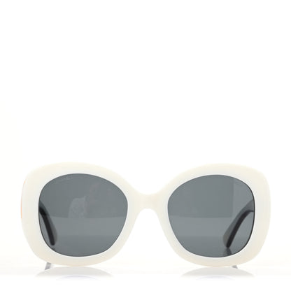 Chanel Acetate Sunglasses 71414 White 2 of 8