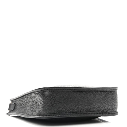 Hermes Taurillon Clemence Evelyne TPM Black 4 of 9