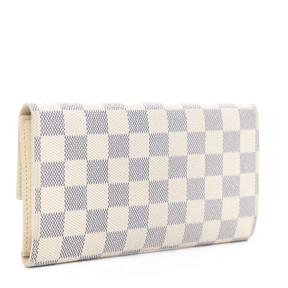 Louis Vuitton Damier Azur Porte Tresor International Wallet 2 of 9