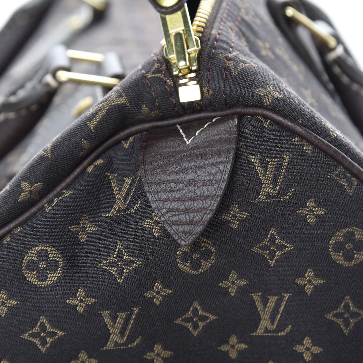 Louis Vuitton Mini Lin Speedy 30 Ebene 6 of 15