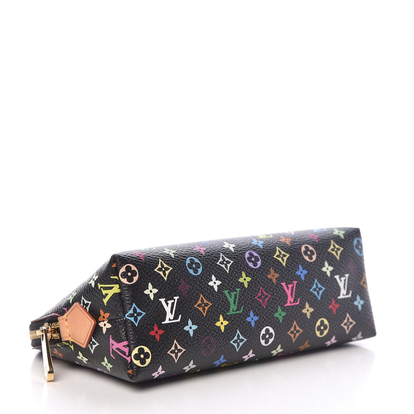 Monogram Multicolor Cosmetic Pouch Black Grenade