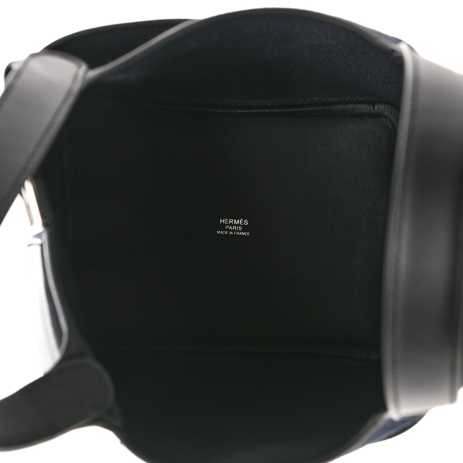 Hermes Toile Goeland Swift Cargo Picotin Lock 18 Bleu Marine Black 5 of 10