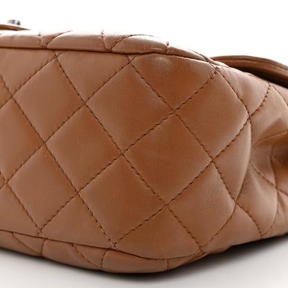 Chanel Lambskin Quilted Elementary Chic Flap Brown 10 of 10