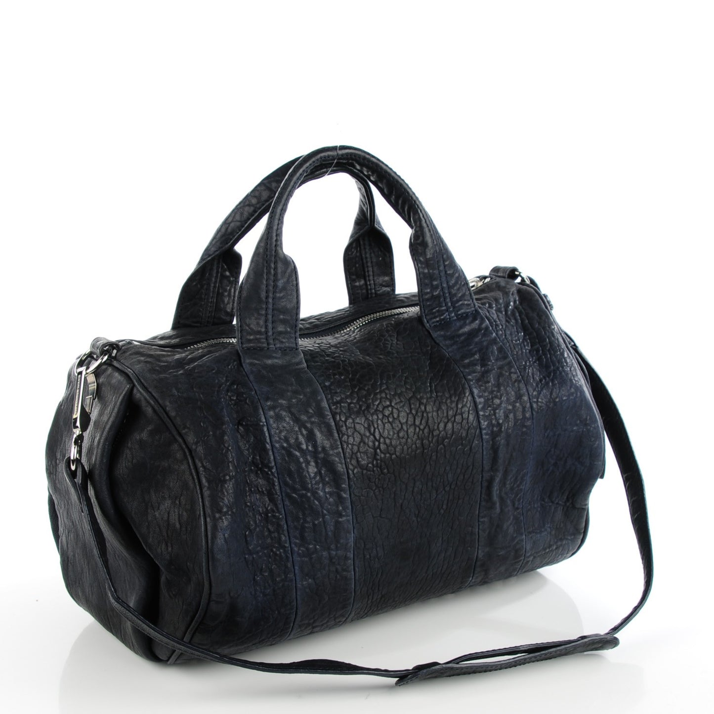 Pebbled Lambskin Rocco Midnight
