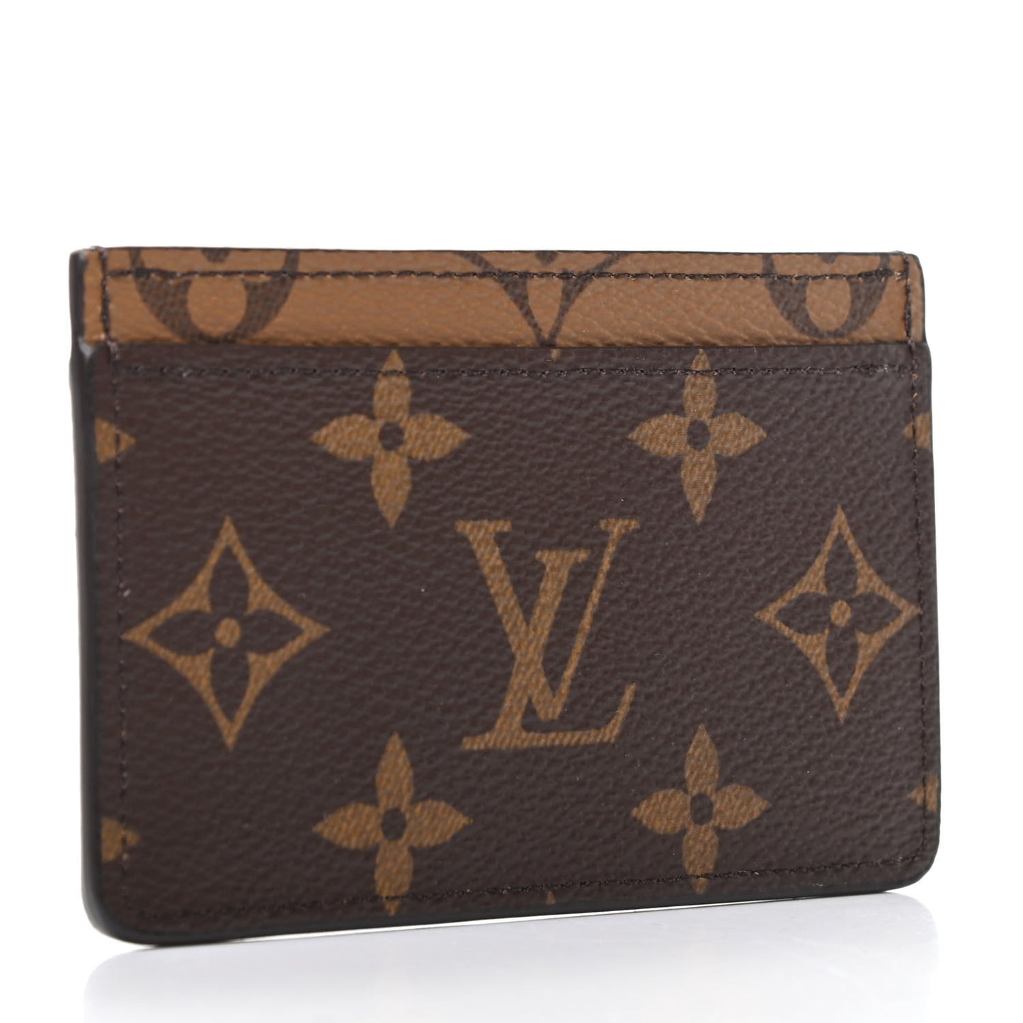 Reverse Monogram Card Holder