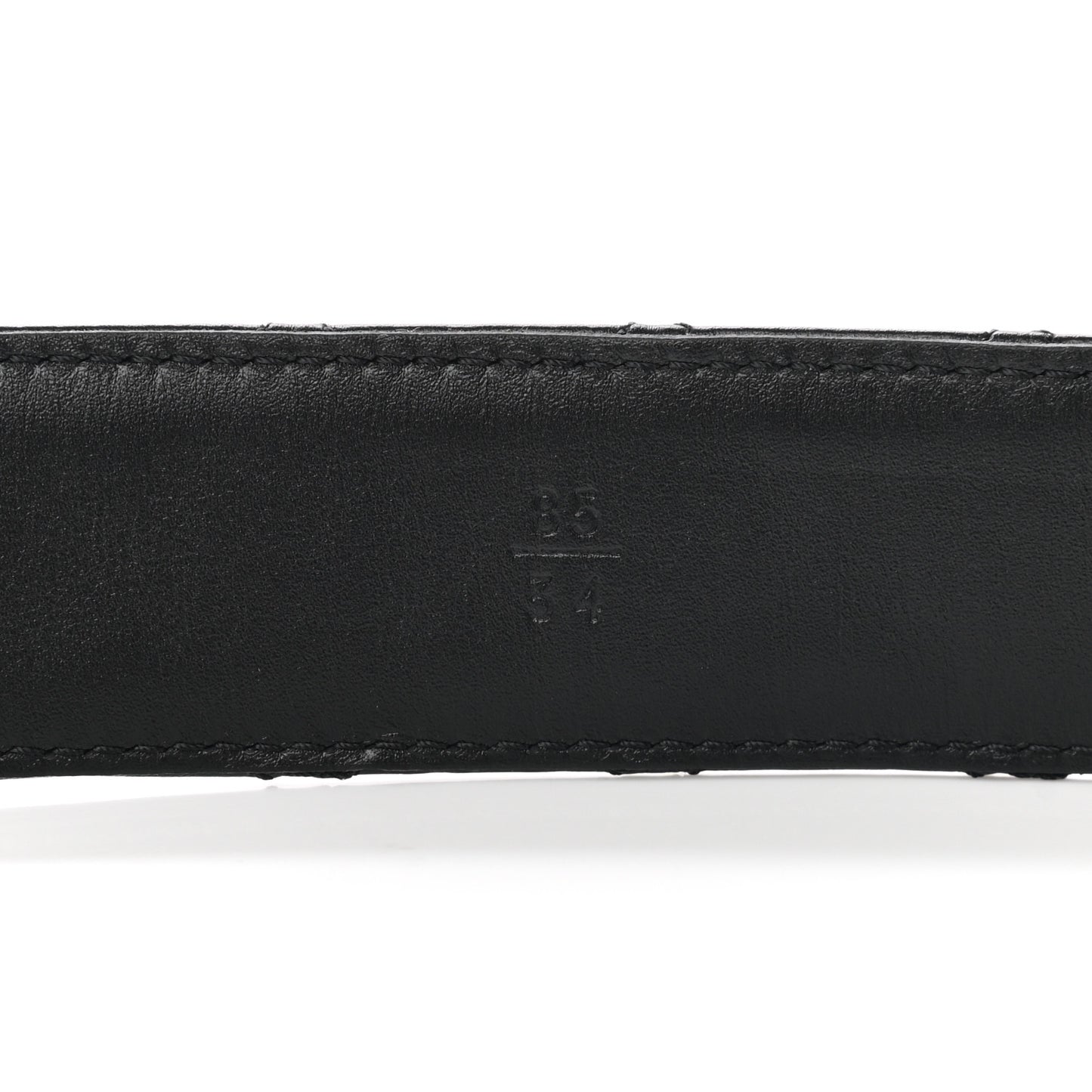 Lambskin Quilted CC Chain Belt 85 34 Black