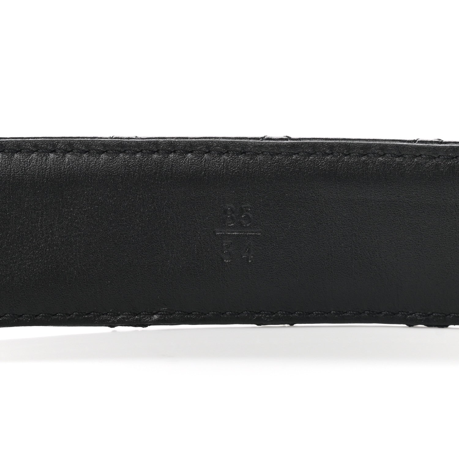 Chanel Lambskin Quilted CC Chain Belt 85 34 Black 4 of 7