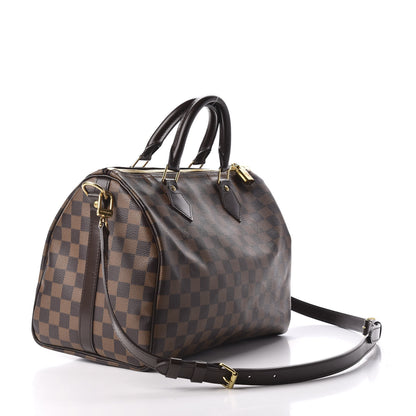 Louis Vuitton Damier Ebene Speedy Bandouliere 30 3 of 10