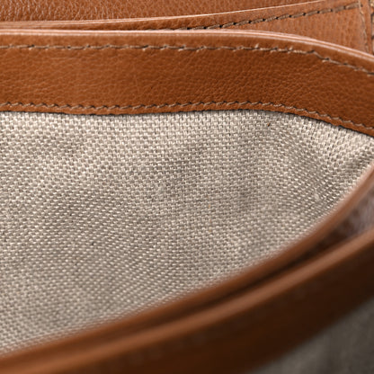 Gucci Grained Calfskin Medium Marrakech Flap Messenger Bag Brown 12 of 25