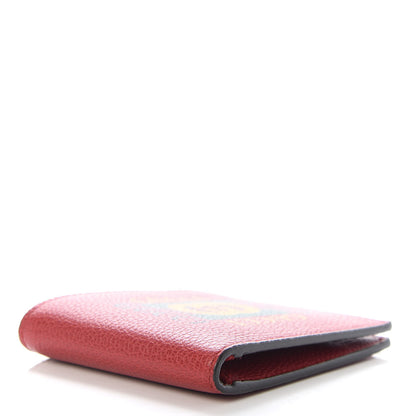 Gucci Calfskin Logo Bi-Fold Wallet Red 4 of 7