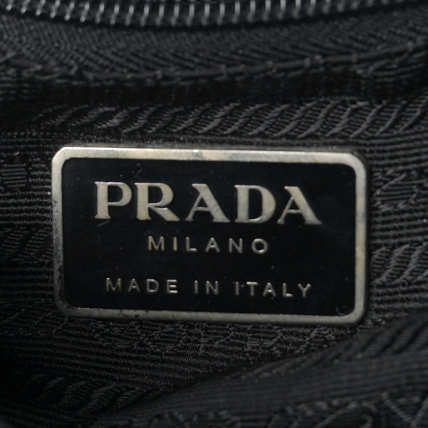 Prada Nylon Vela Medium Backpack Black 6 of 8