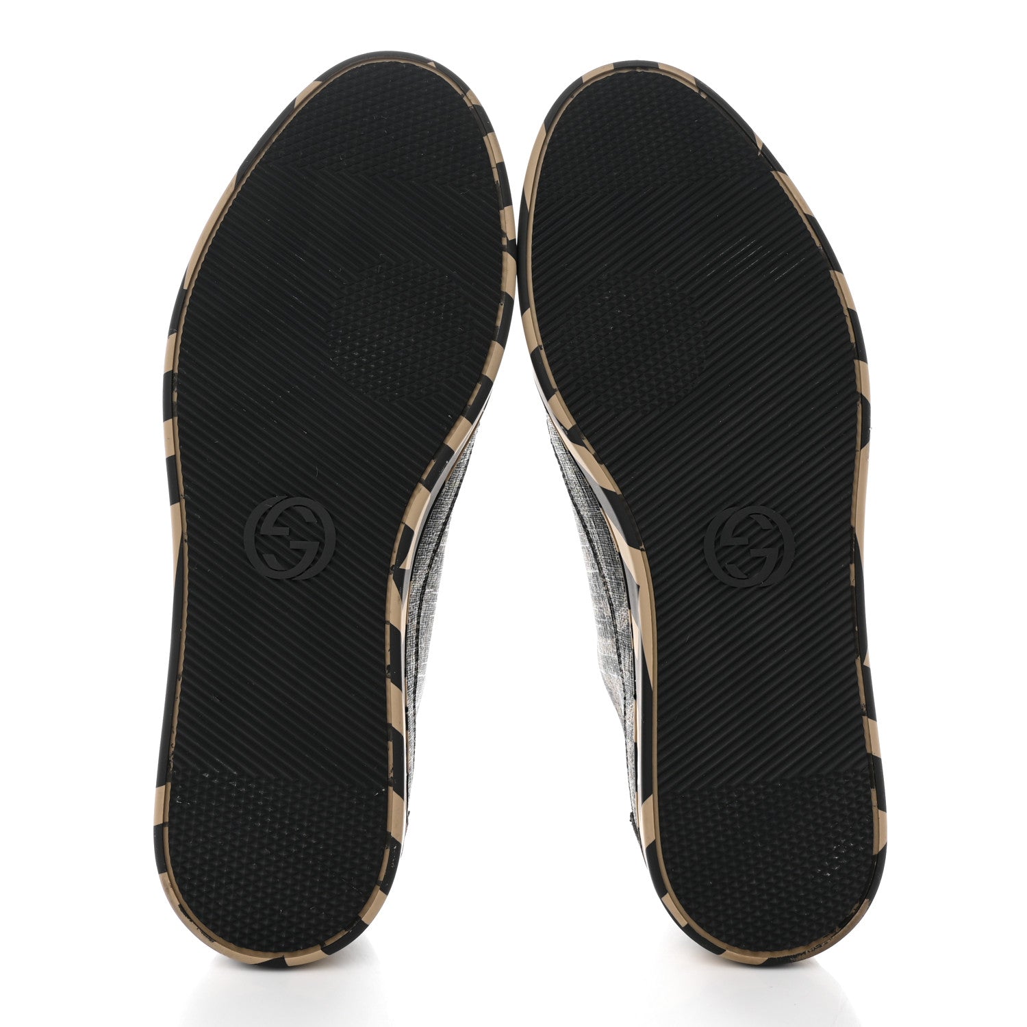 Gucci GG Supreme Monogram Caleido Mens Low Top Sneakers 10 Black 5 of 13