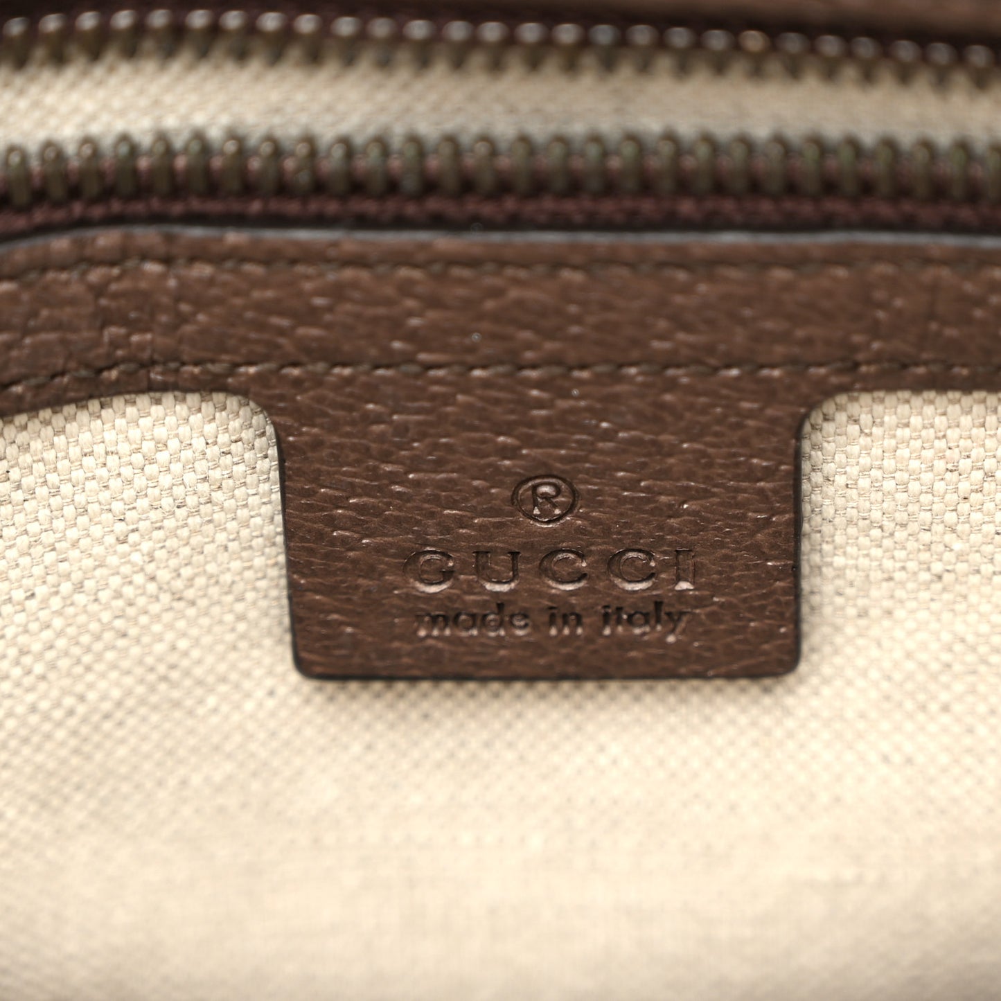 GG Supreme Monogram Web Small Ophidia Messenger Bag Brown