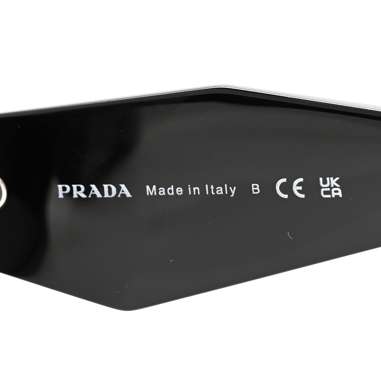 Prada Acetate Symbole Sunglasses SPR 08Y Black 5 of 7