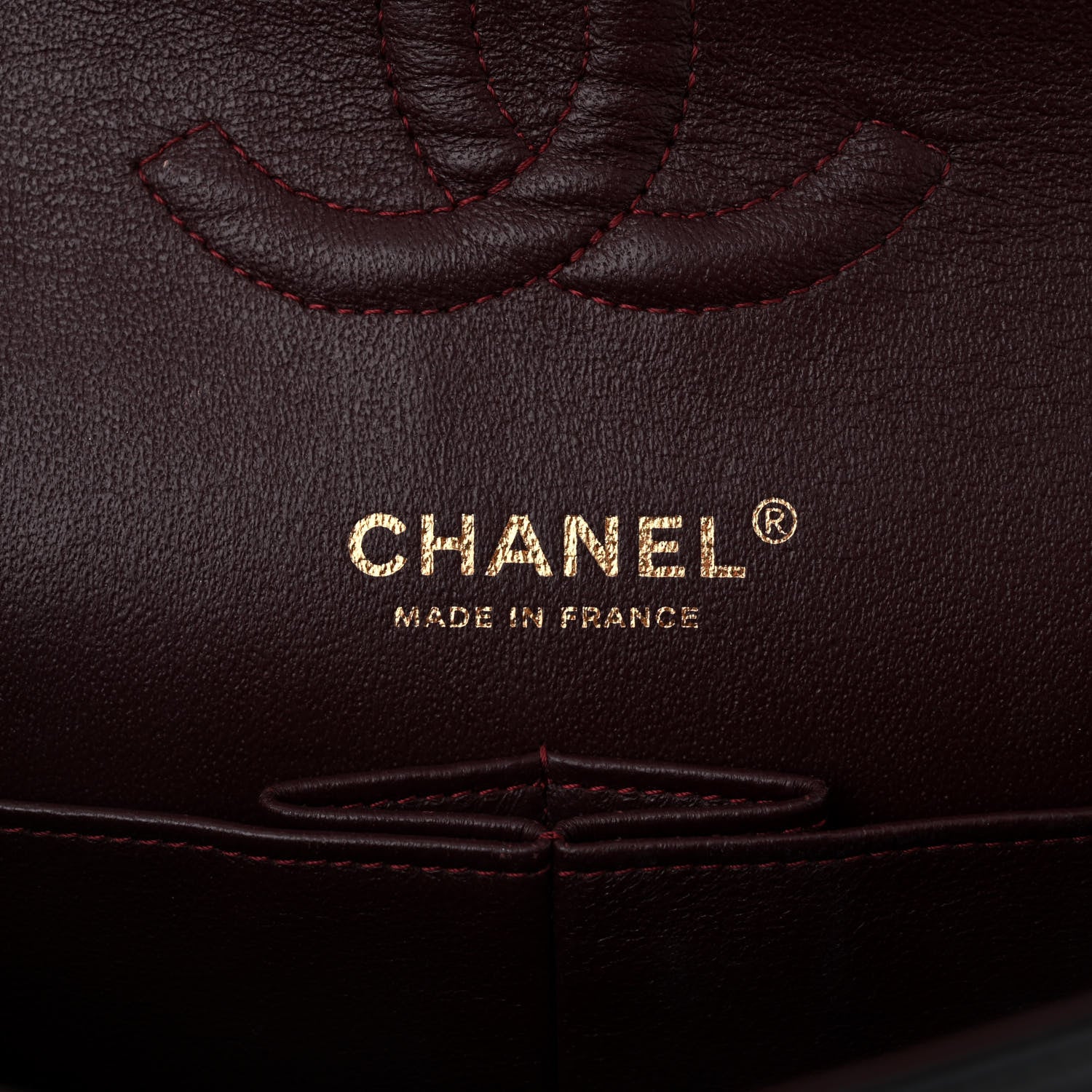 Chanel Lambskin Quilted Medium Double Flap Black 6 of 10