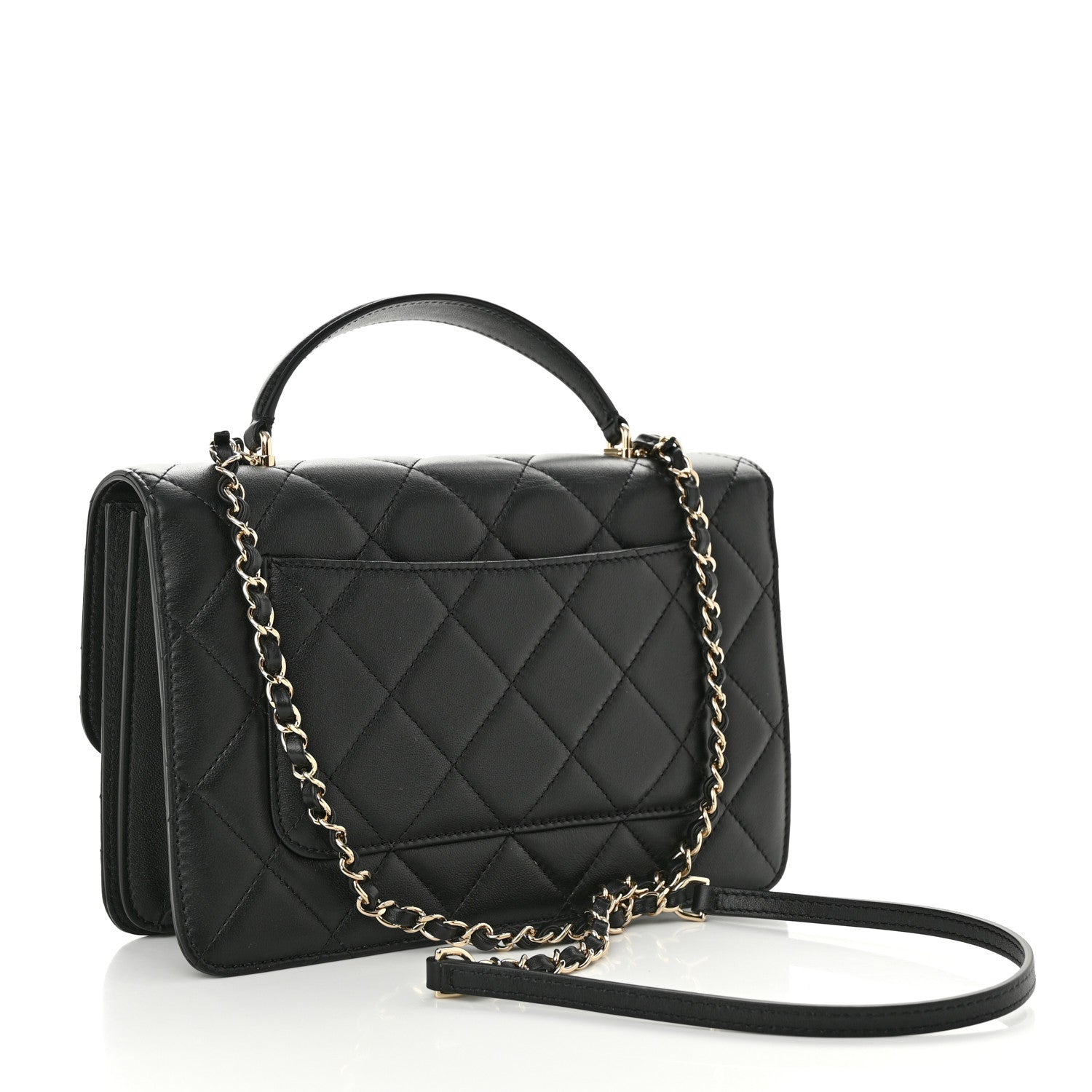 Chanel Calfskin Quilted Coco Lady Flap Black 3 of 11