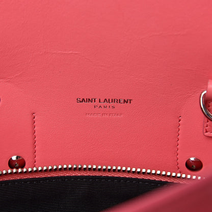 Saint Laurent Grained Calfskin Small Sac De Jour Rose Clair 8 of 11