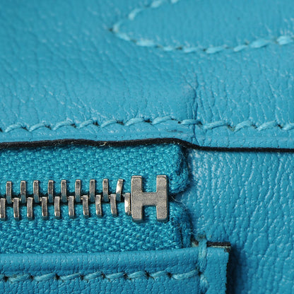 Hermes Togo Birkin 25 Turquoise 12 of 31