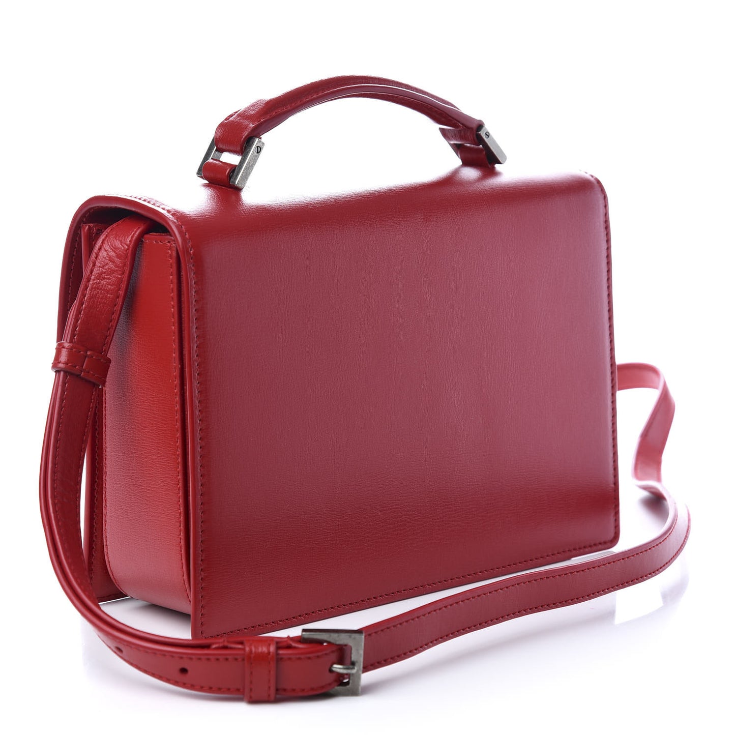 Calfskin Medium Bellechasse Satchel Red