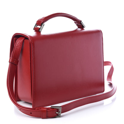 Saint Laurent Calfskin Medium Bellechasse Satchel Red 4 of 10