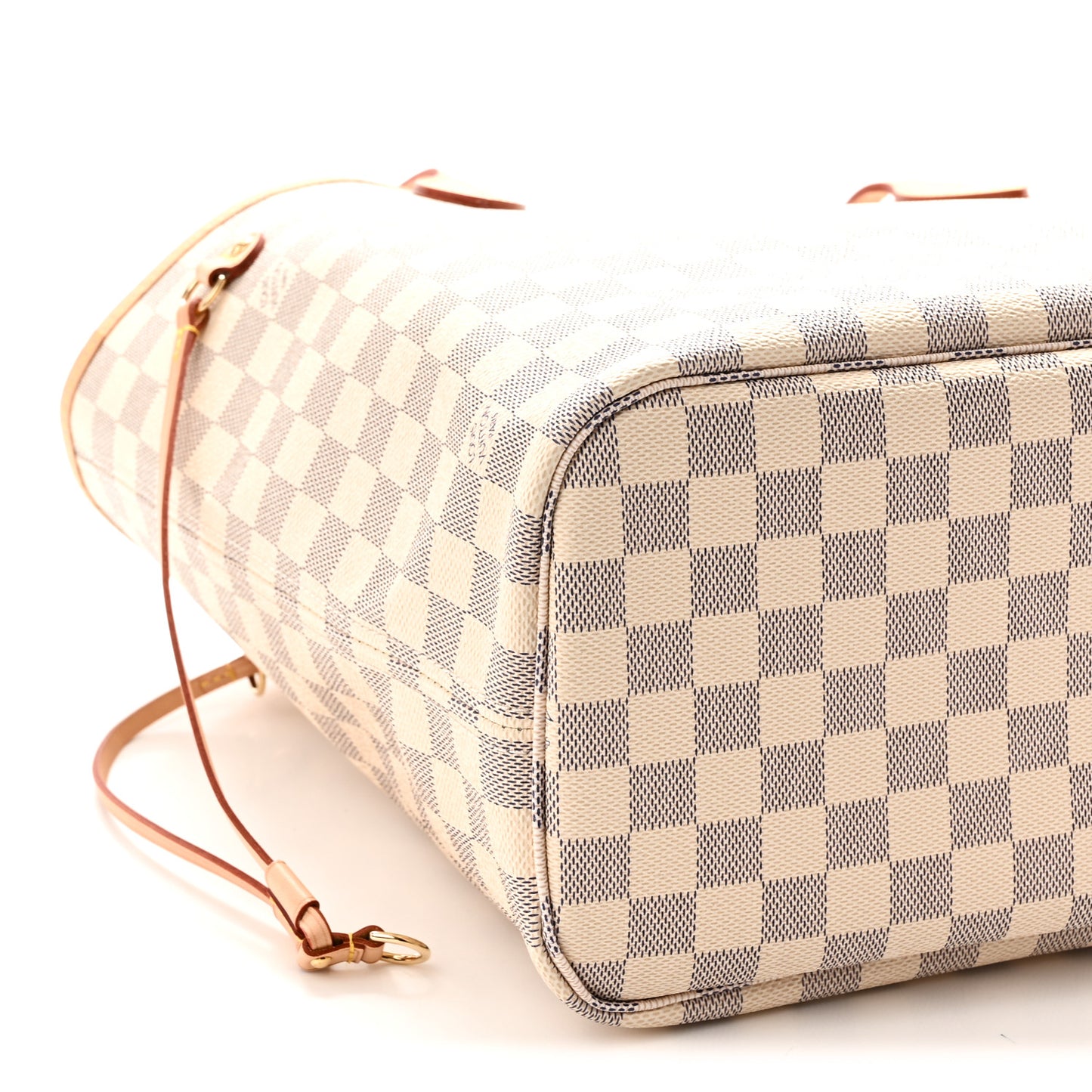 Damier Azur Neo Neverfull MM Rose Ballerine