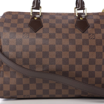 Louis Vuitton Damier Ebene Speedy Bandouliere 30 7 of 9