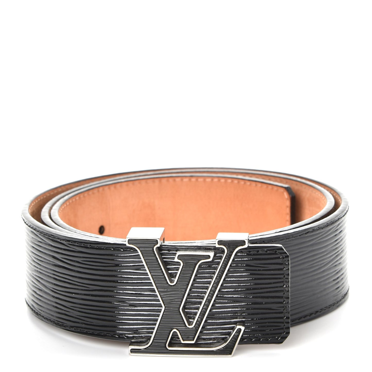 Epi Electric 40mm LV Initiales Belt 90 36 Black