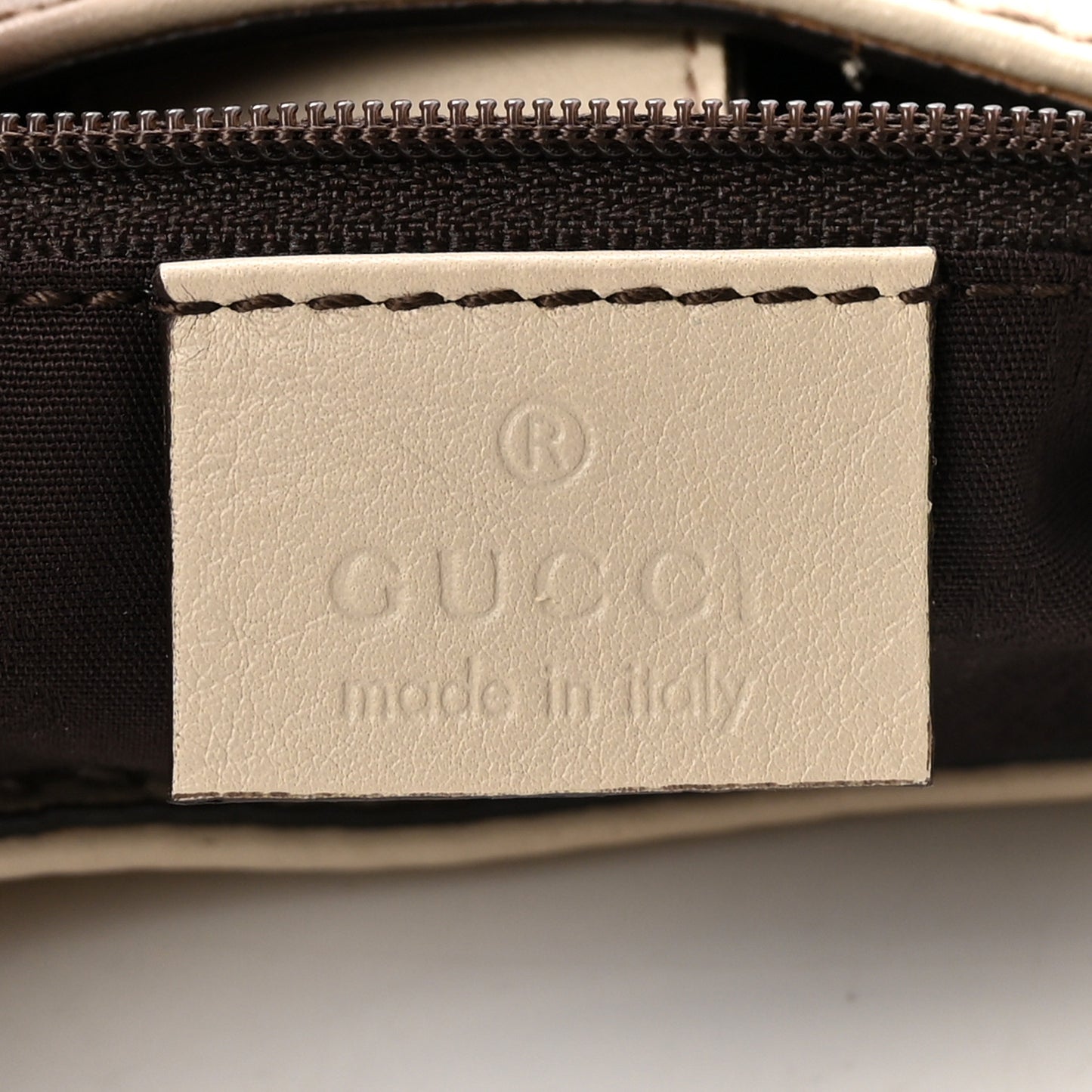 Guccissima Medium Sukey Tote Mystic White