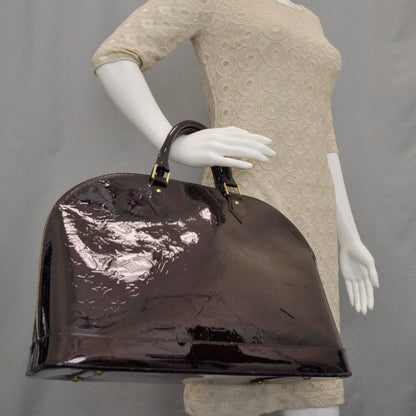 Louis Vuitton Vernis Alma GM Amarante 2 of 8