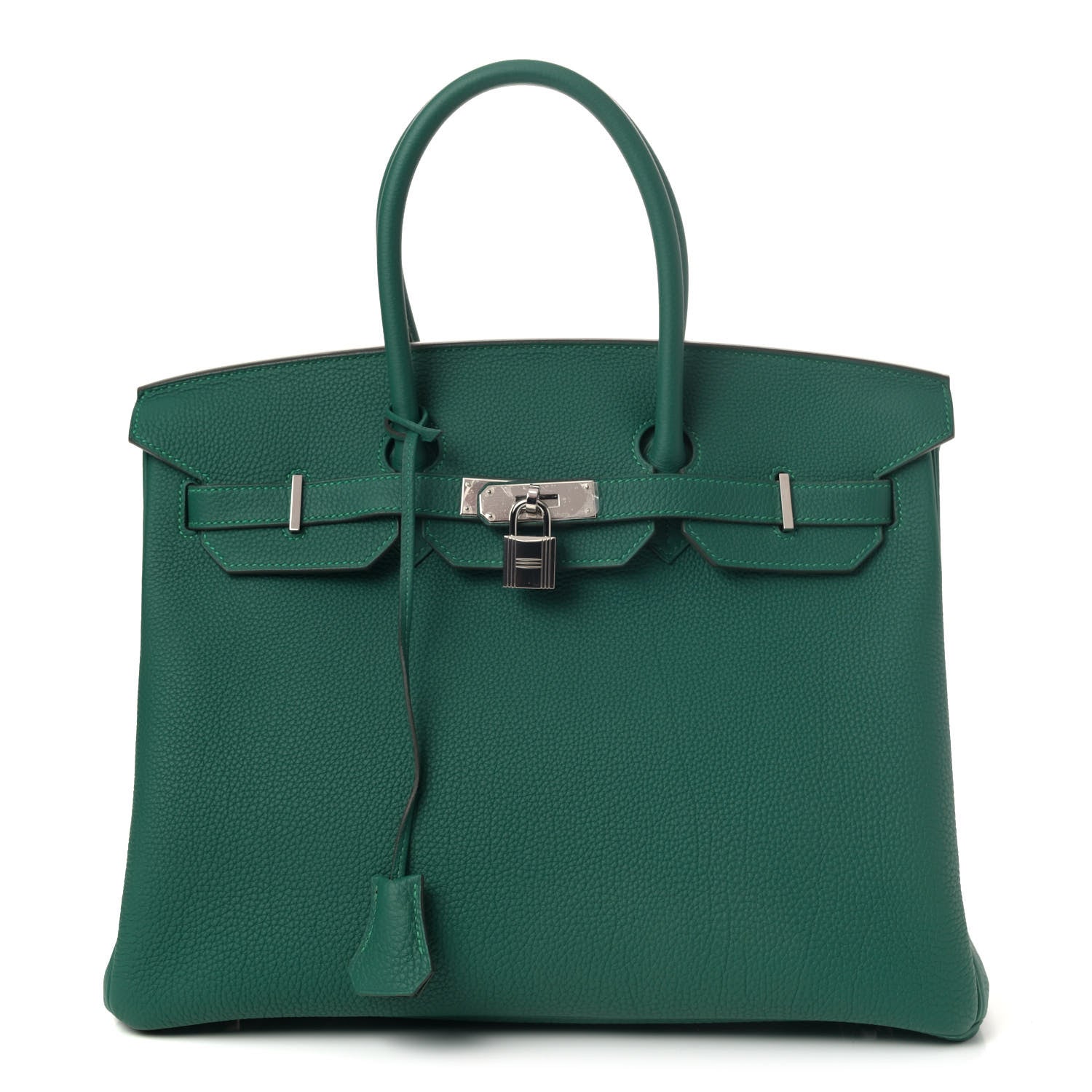 Hermes Togo Birkin 35 Malachite 1 of 9