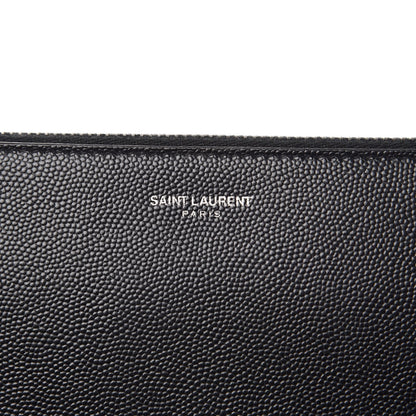Saint Laurent Grain De Poudre Document Holder Black 8 of 10