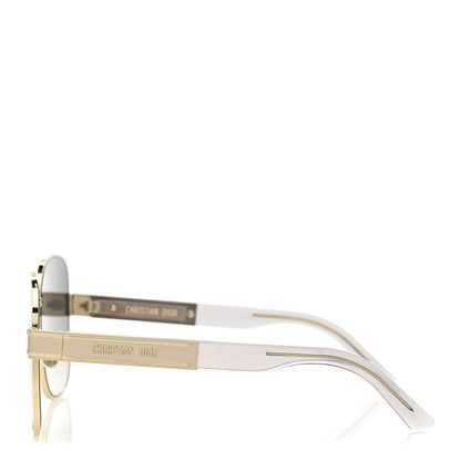 Christian Dior Diorsignature S5U Square Sunglasses Gold 3 of 7