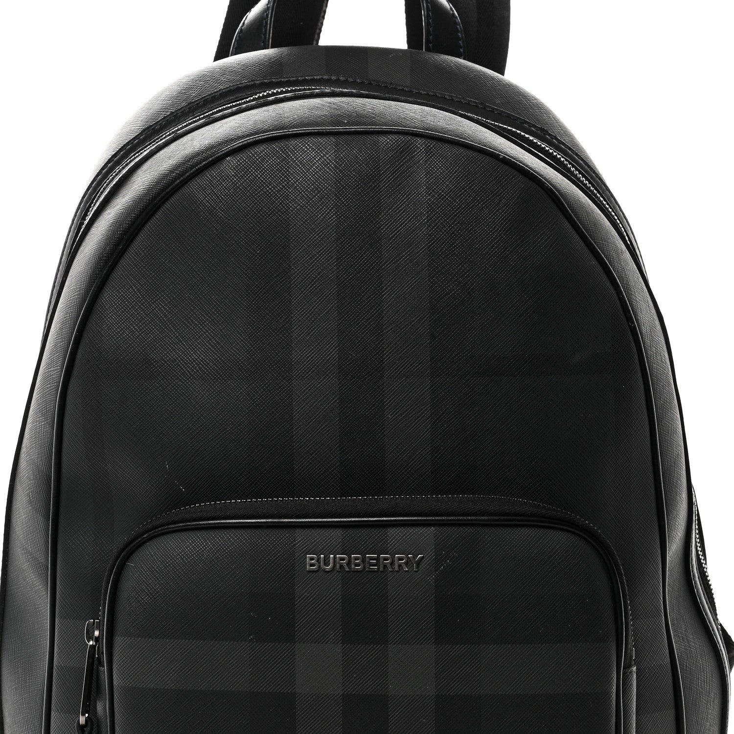 Burberry London Check Logo Rocco Backpack Charcoal 7 of 8