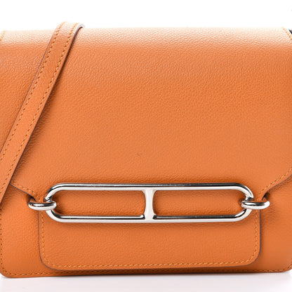 Hermes Evercolor Mini Sac Roulis Abricot 7 of 11