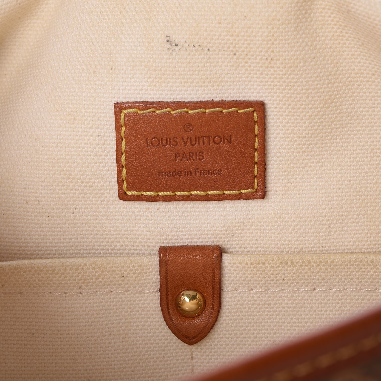 Louis Vuitton Monogram Rayures Tisse Clutch Red 5 of 13