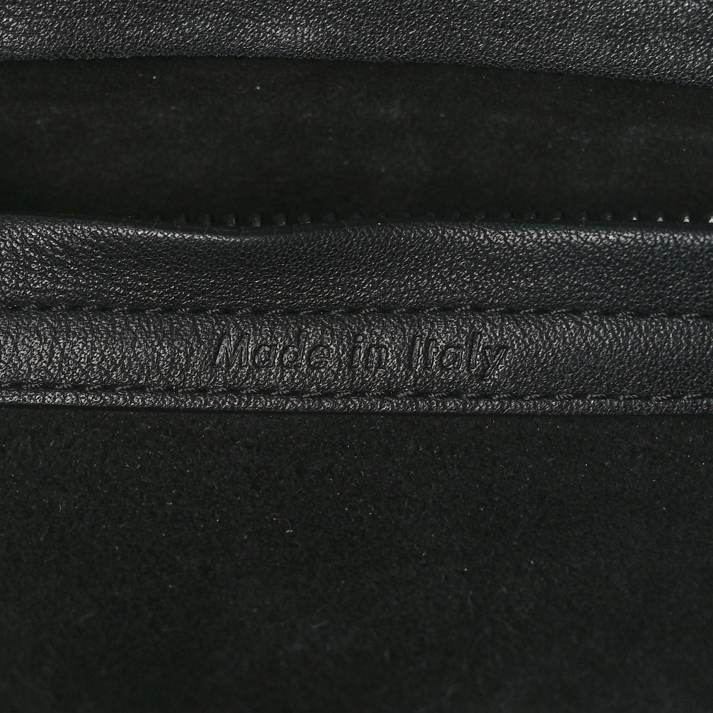 Grained Calfskin Medium Phantom Luggage Black