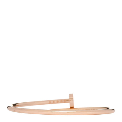 Cartier 18K Pink Gold Small Juste Un Clou Bracelet 14 2 of 3