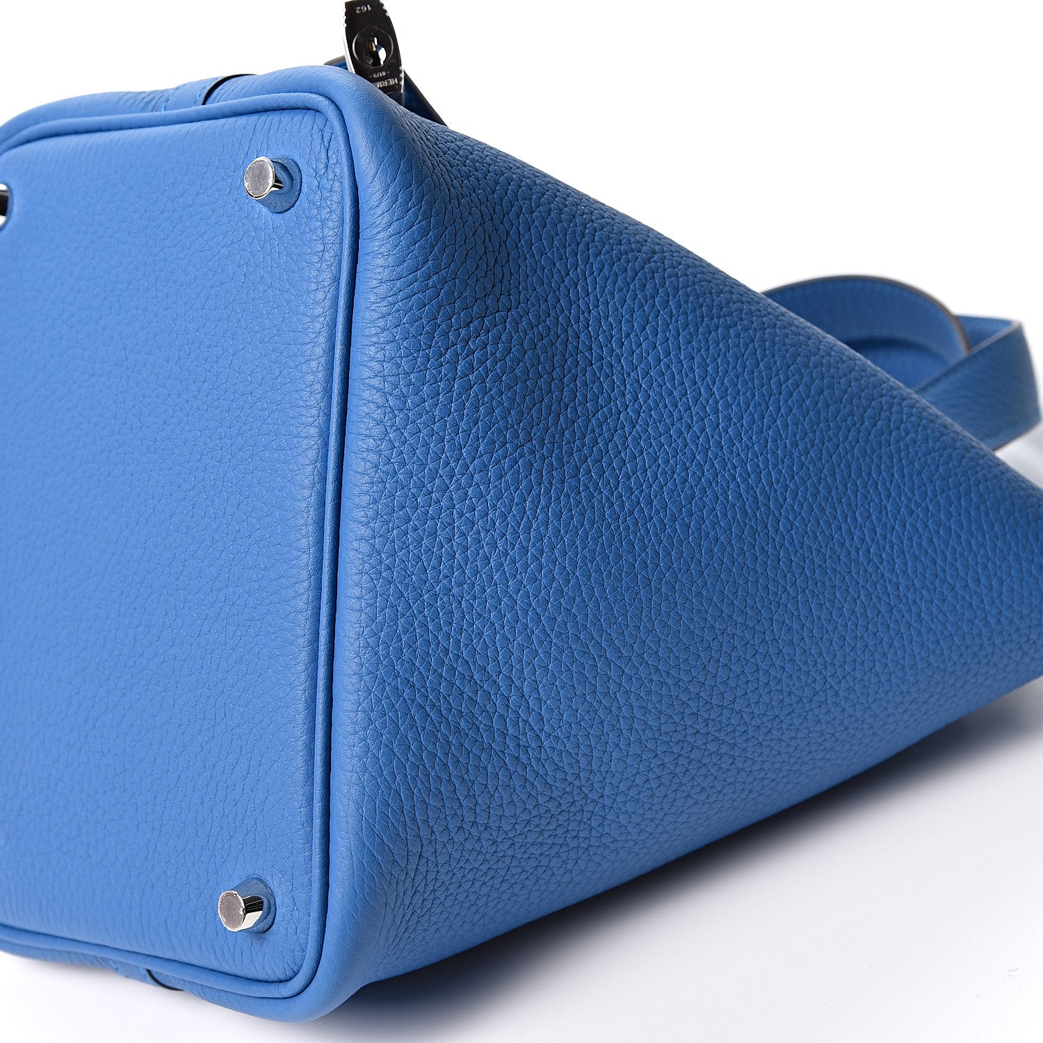 Hermes Taurillon Clemence Picotin Lock 18 PM Mykonos 8 of 9