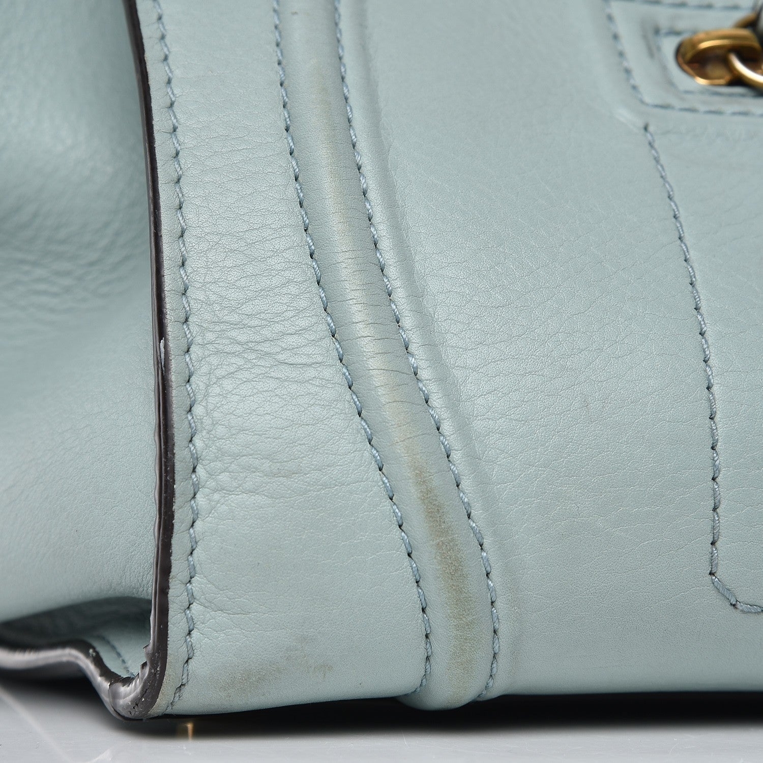 Celine Supple Calfskin Medium Phantom Luggage Glacier 8 of 17