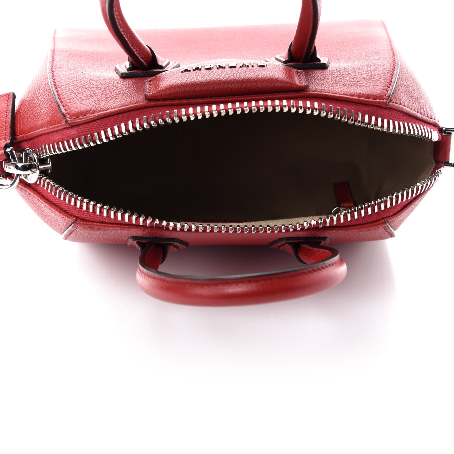 Givenchy Sugar Goatskin Mini Antigona Medium Red 6 of 11