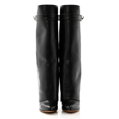 Givenchy Calfskin Shark Lock Pant Boots 37.5 Black 2 of 9