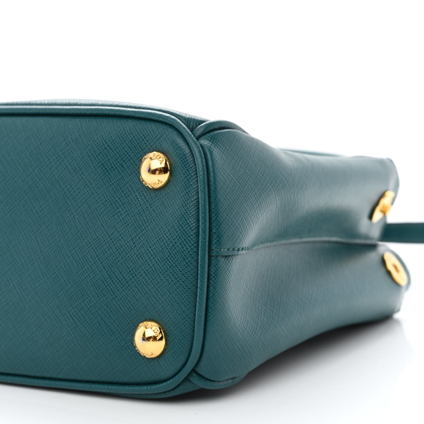 Saffiano Lux Mini Double Zip Tote Ottanio