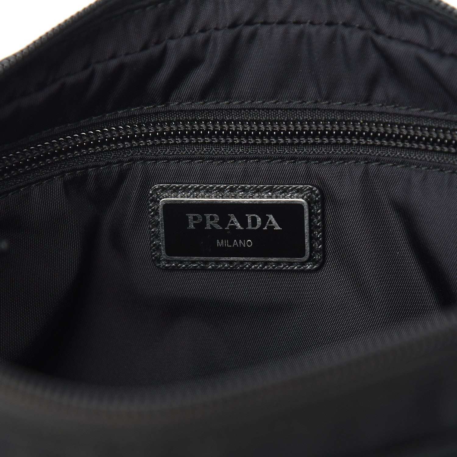 Prada Tessuto Nylon Belt Bag Black 5 of 10