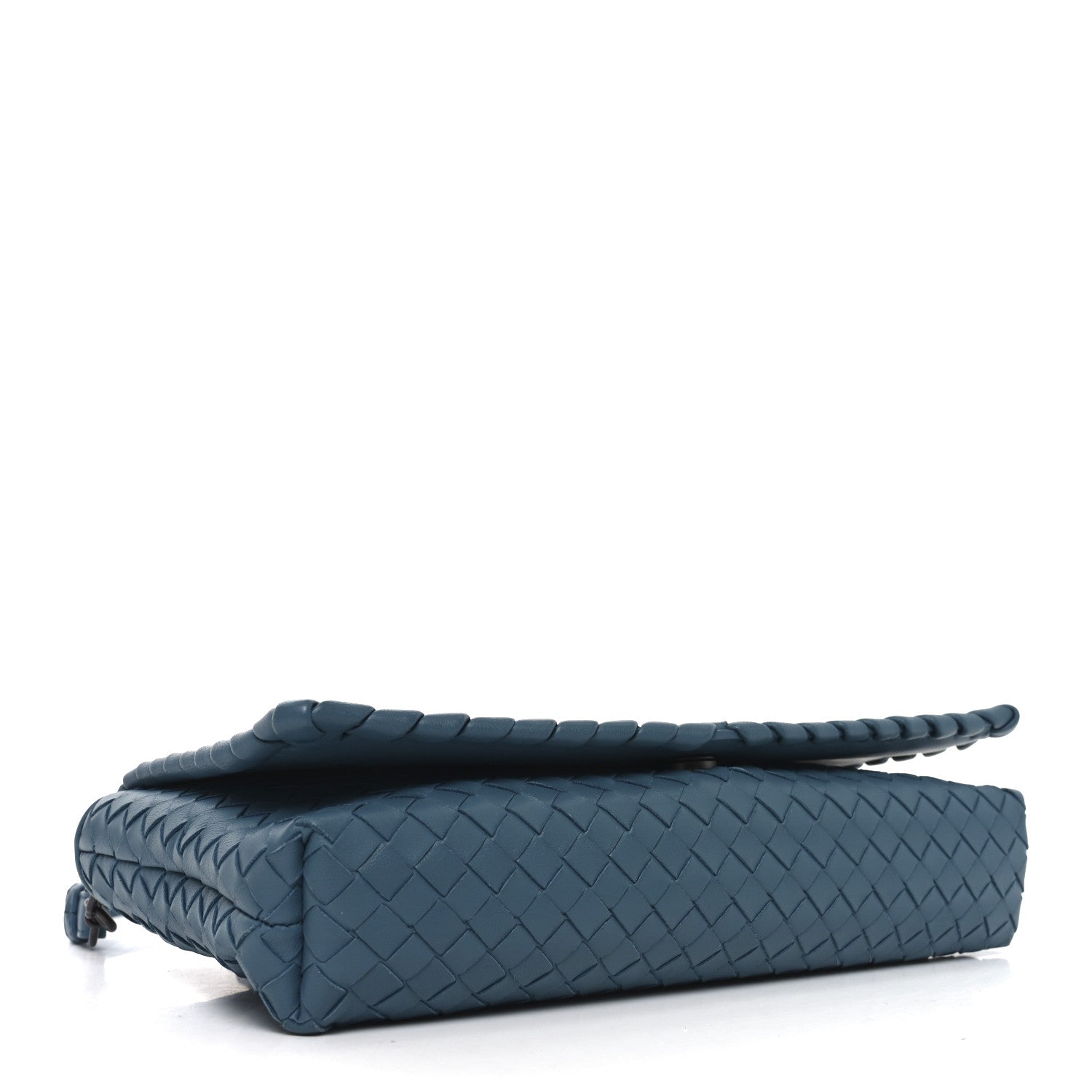 BOTTEGA VENETA ダークブルー ショートスリーブジャケット BOTTEGA VENETA Down Jacket BLUE | Base Blu