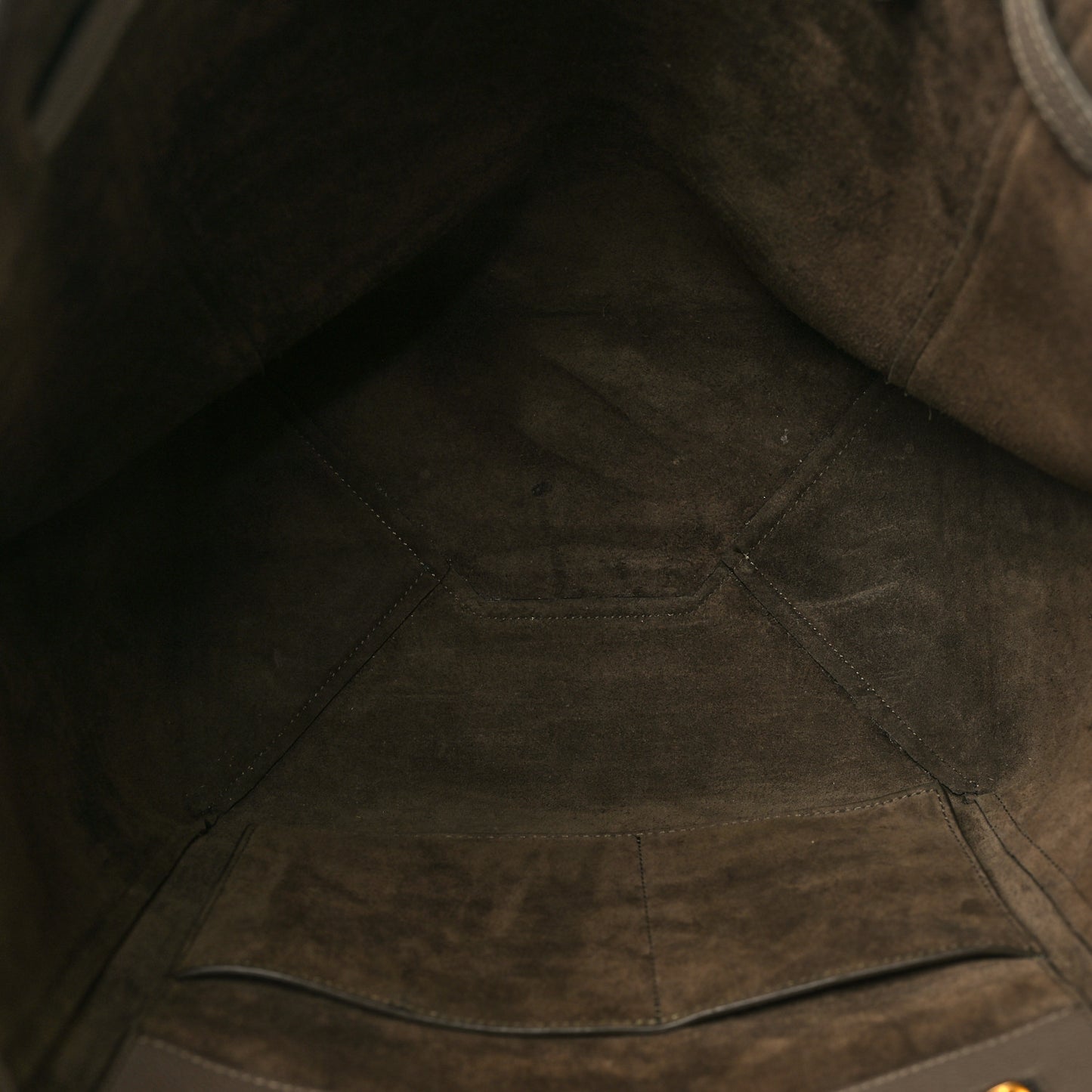 Soft Grained Calfskin Small Belt Cabas Phantom Taupe