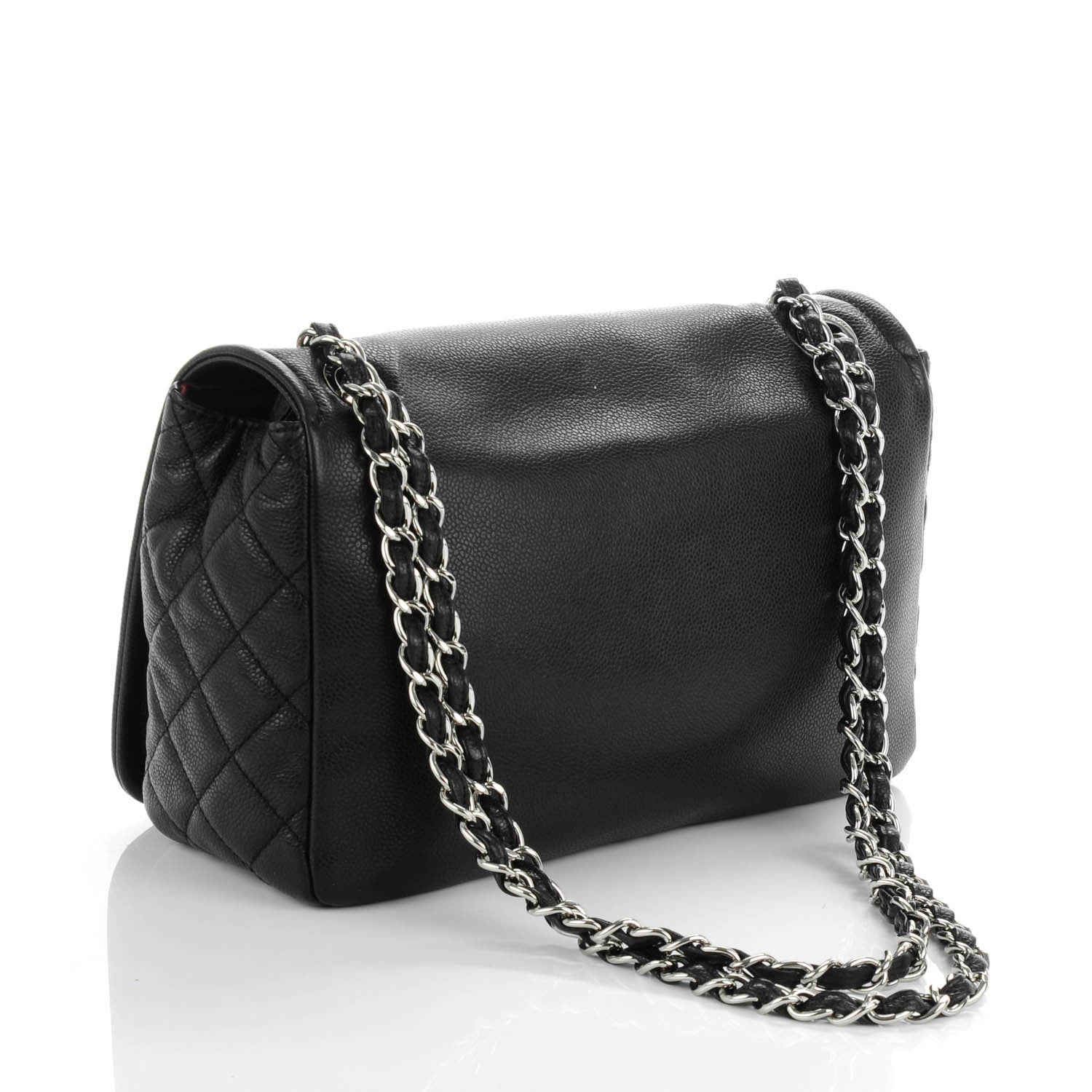 Chanel Caviar Large Timeless CC Flap Black 3 of 7