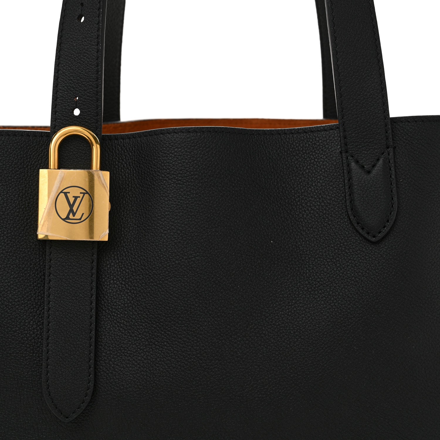 Louis Vuitton Grained Calfskin Low Key Cabas MM Black 8 of 11