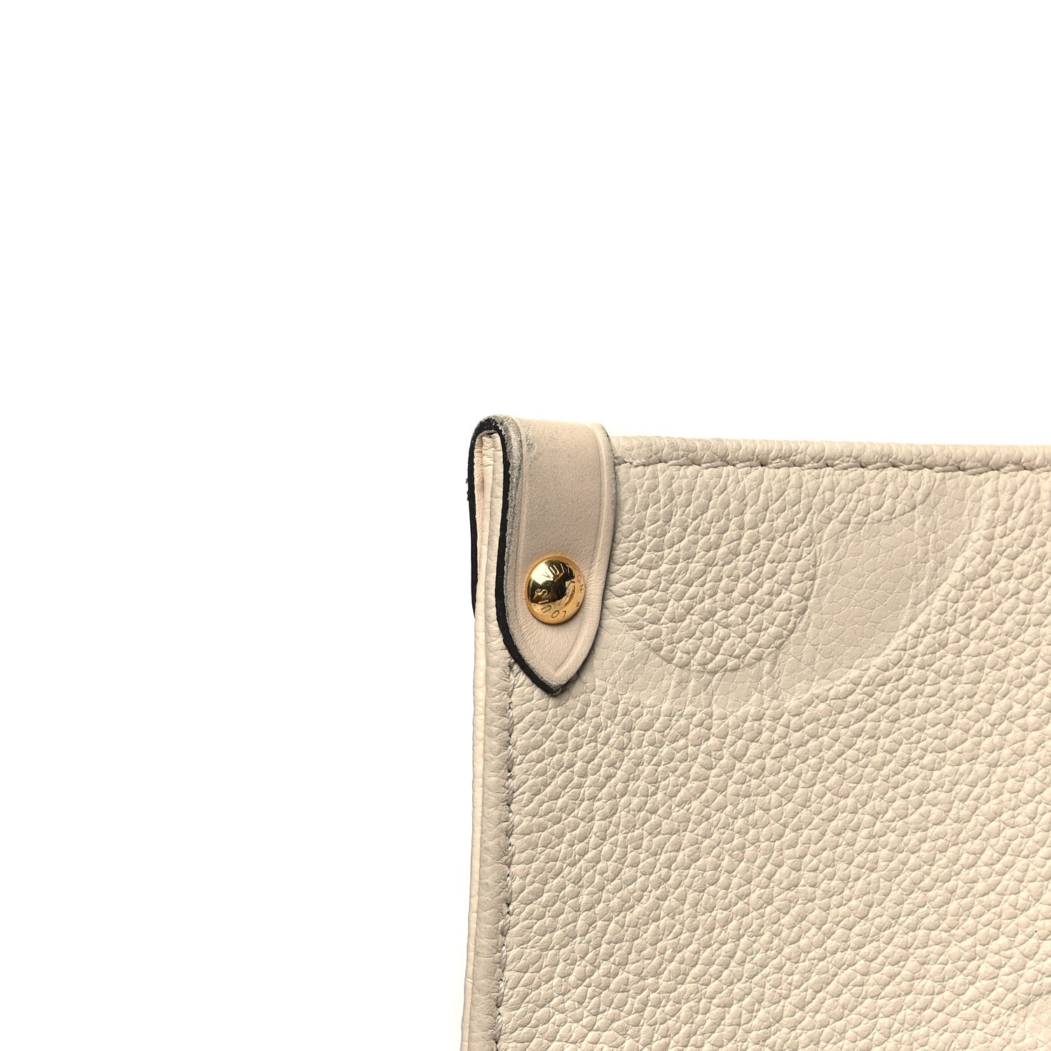 Louis Vuitton Empreinte Monogram Giant Onthego MM Creme 10 of 10